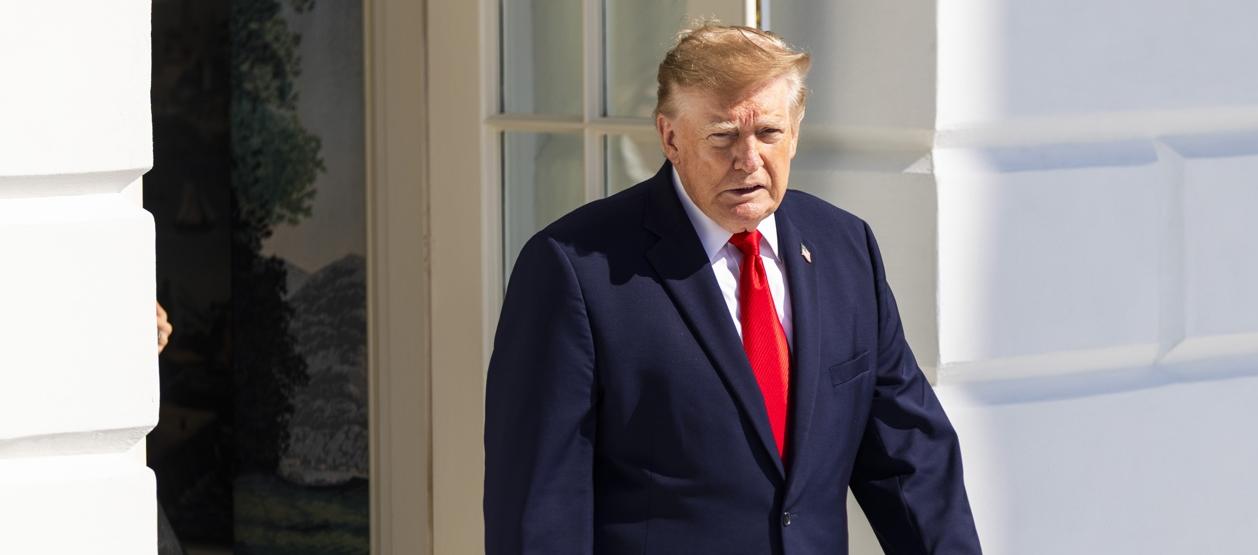 El presidente de Estados Unidos, Donald Trump.