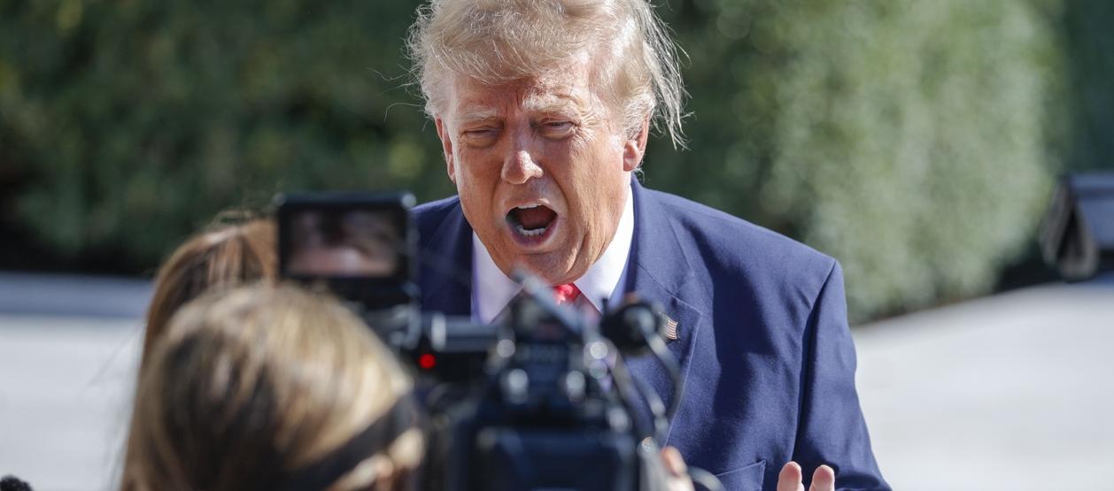 El presidente de Estados Unidos, Donald Trump.