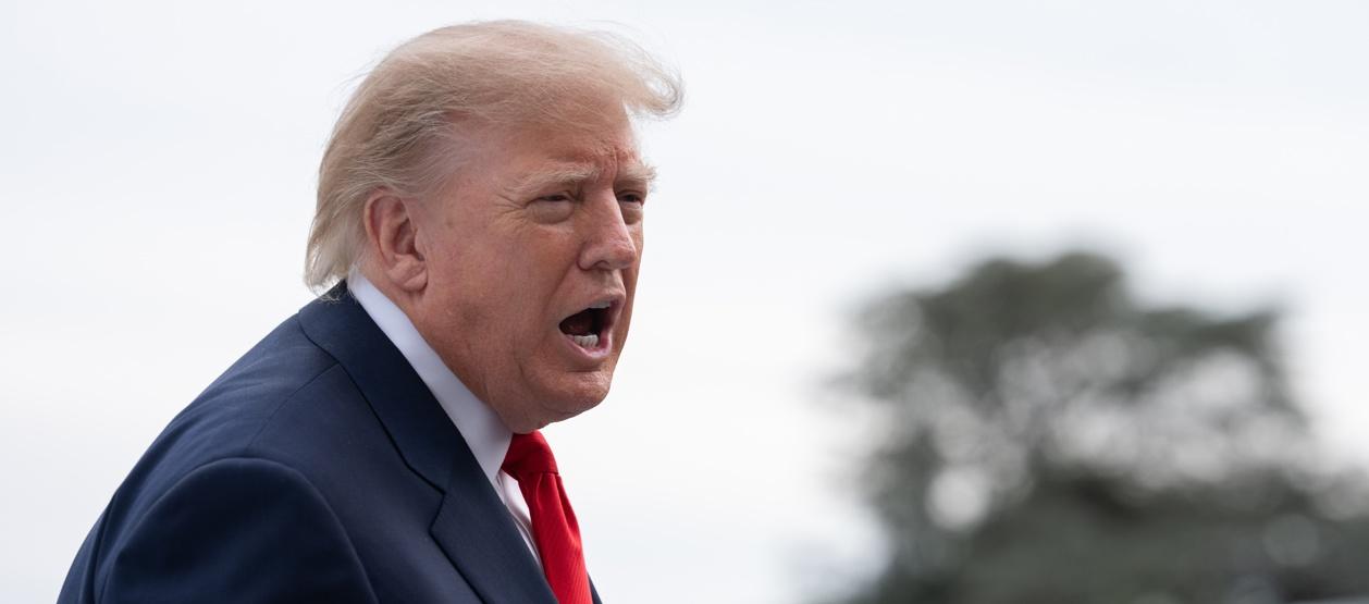 El presidente de Estados Unidos, Donald Trump.