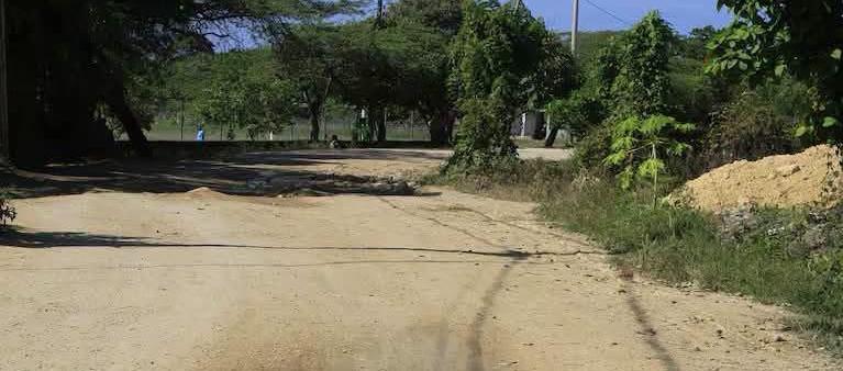Sector de la vereda Puerto Rey, en La Boquilla, donde se presentó la masacre. 