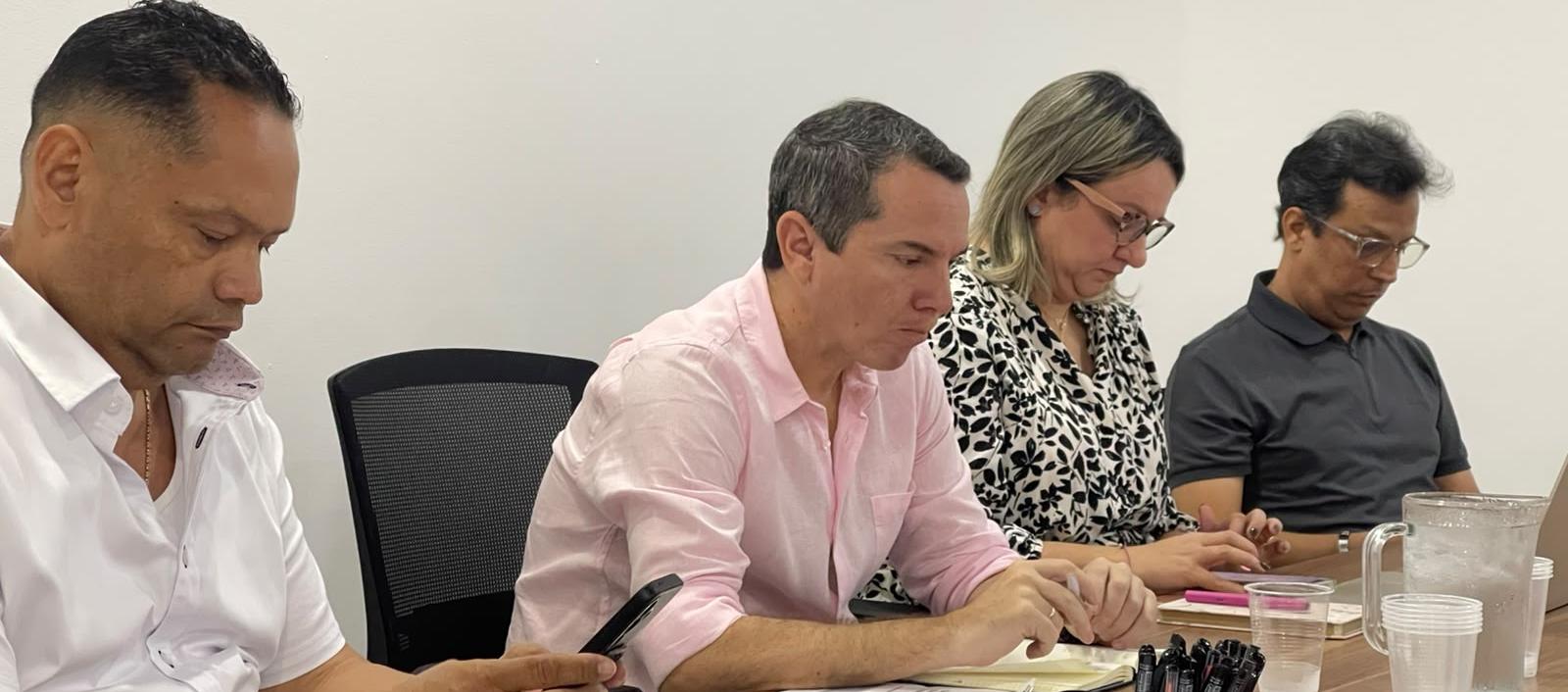 La reunión con el viceministro de Transporte se realizó este jueves en Barranquilla. 