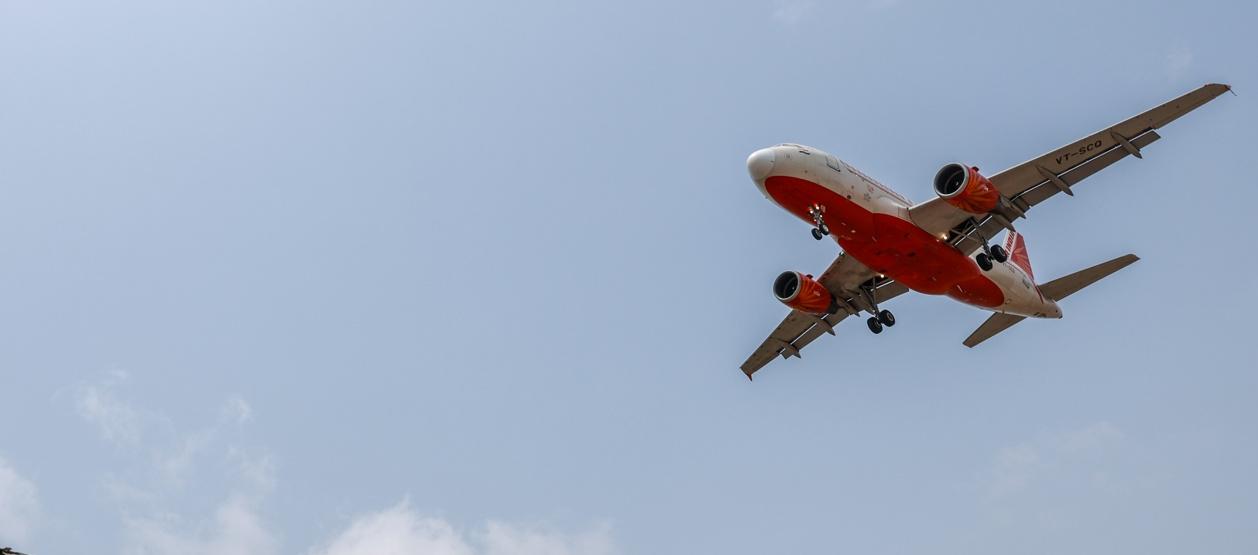 Imagen de un vuelo de Air India.