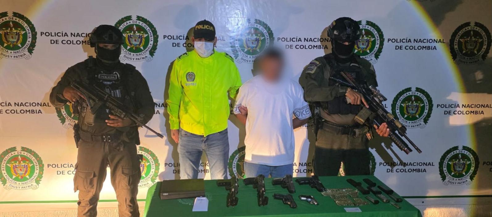 Alias 'Neil', capturado por la Policía y la DEA.