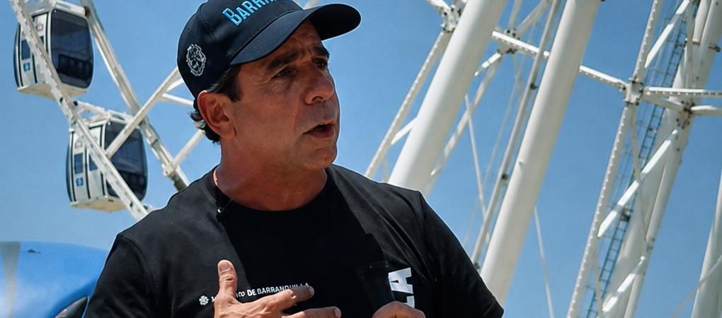 Alejandro Char, alcalde de Barranquilla. 