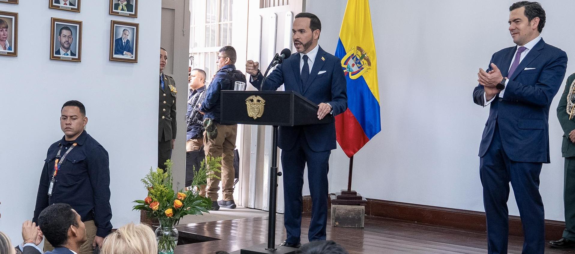 Abelardo De La Espriella, presidente de la República. 
