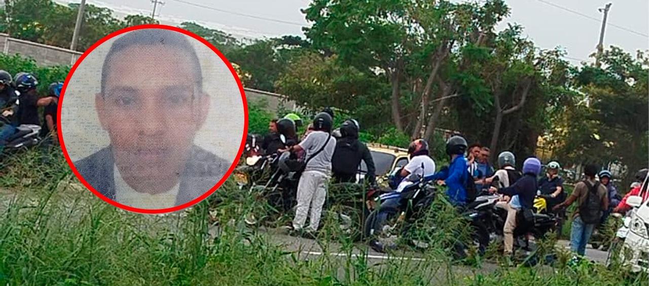 El accidente ocurrió en la vía Galapa - Barranquilla.