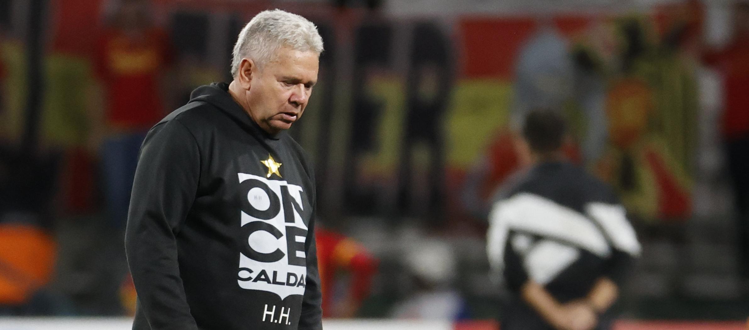 Hernán Darío Herrera salió del Once Caldas después de estar casi tres años en el cargo. 