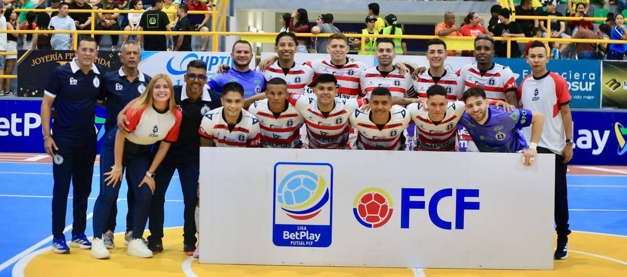 Independiente Barranquilla tras la victoria 4–2 sobre Generaciones de Bolívar 90. 