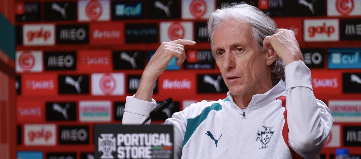 Jorge Jesus, entrenador de la selección de Portugal. 