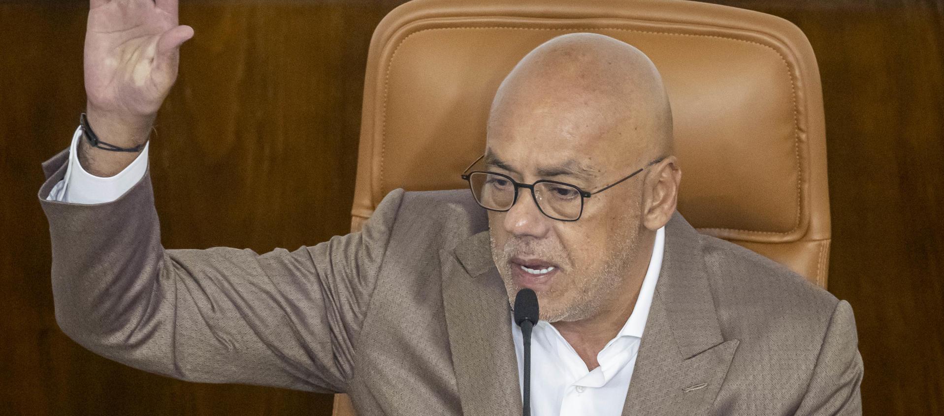 Jorge Rodríguez, presidente de la Asamblea Nacional de Venezuela.