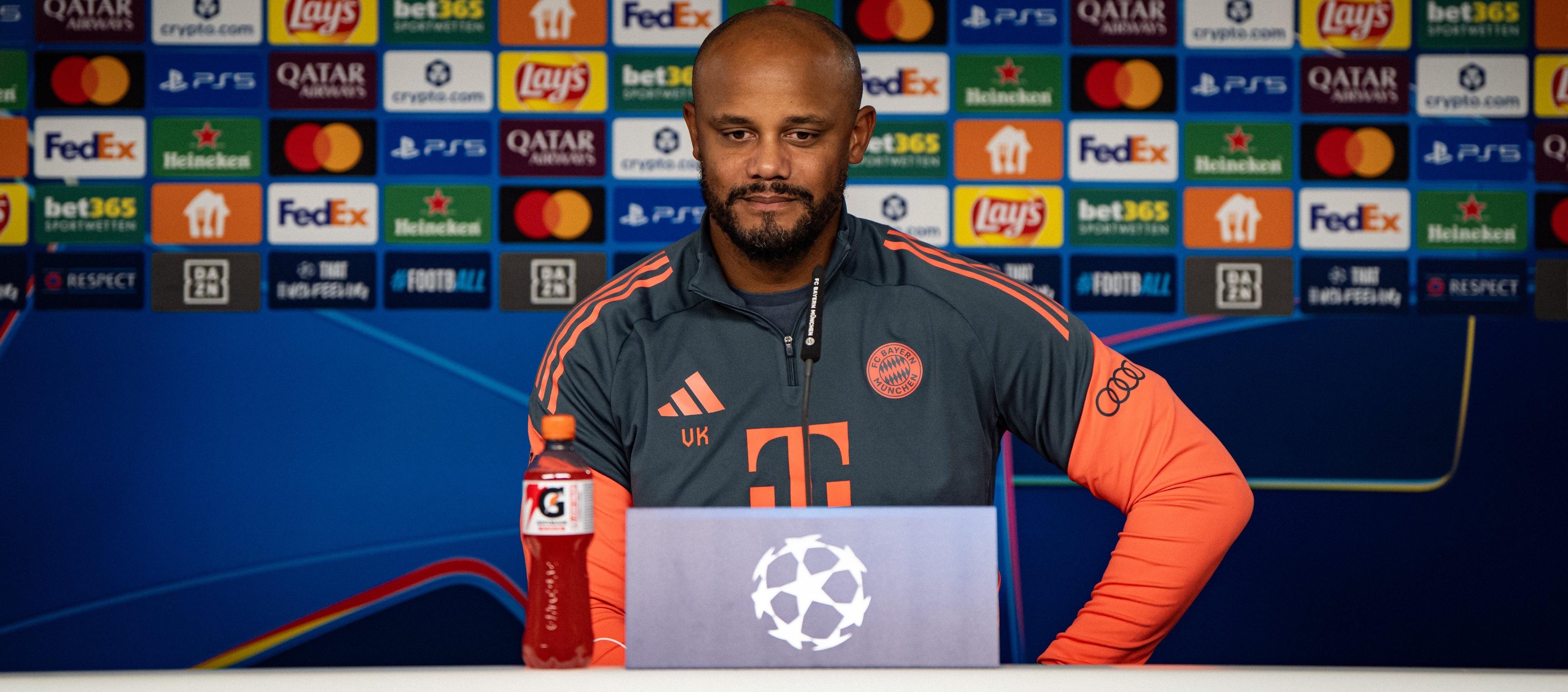 Vincent Kompany, entrenador del Bayern Múnich.