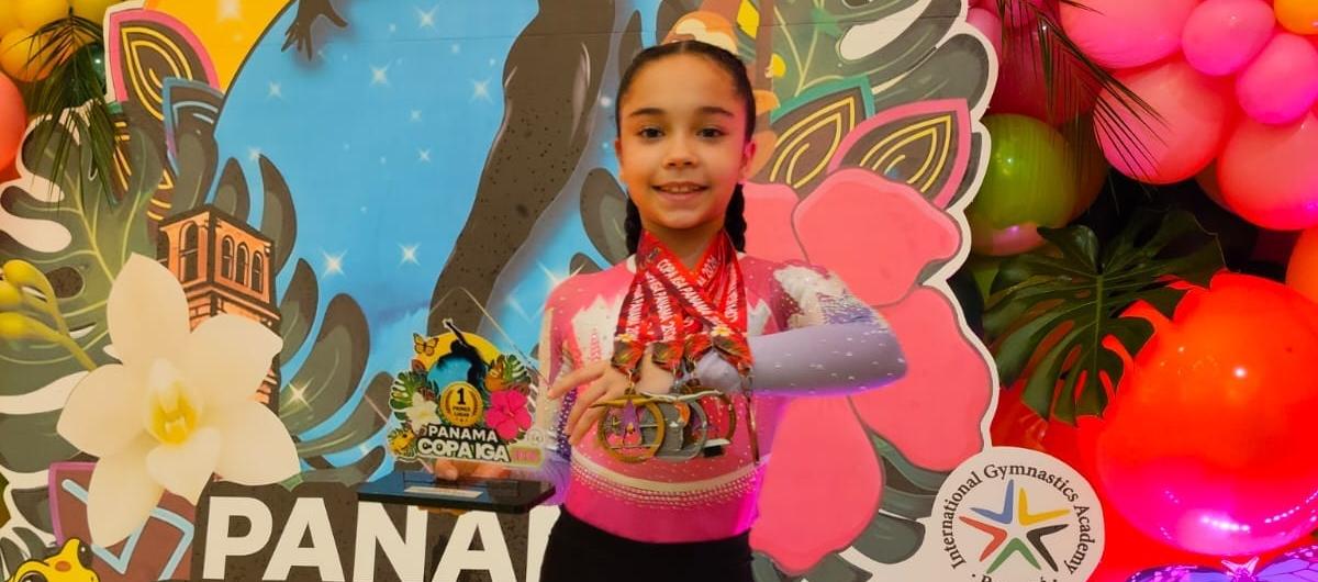 Mia Cepeda Gutiérrez, campeona en el Nivel 4. 