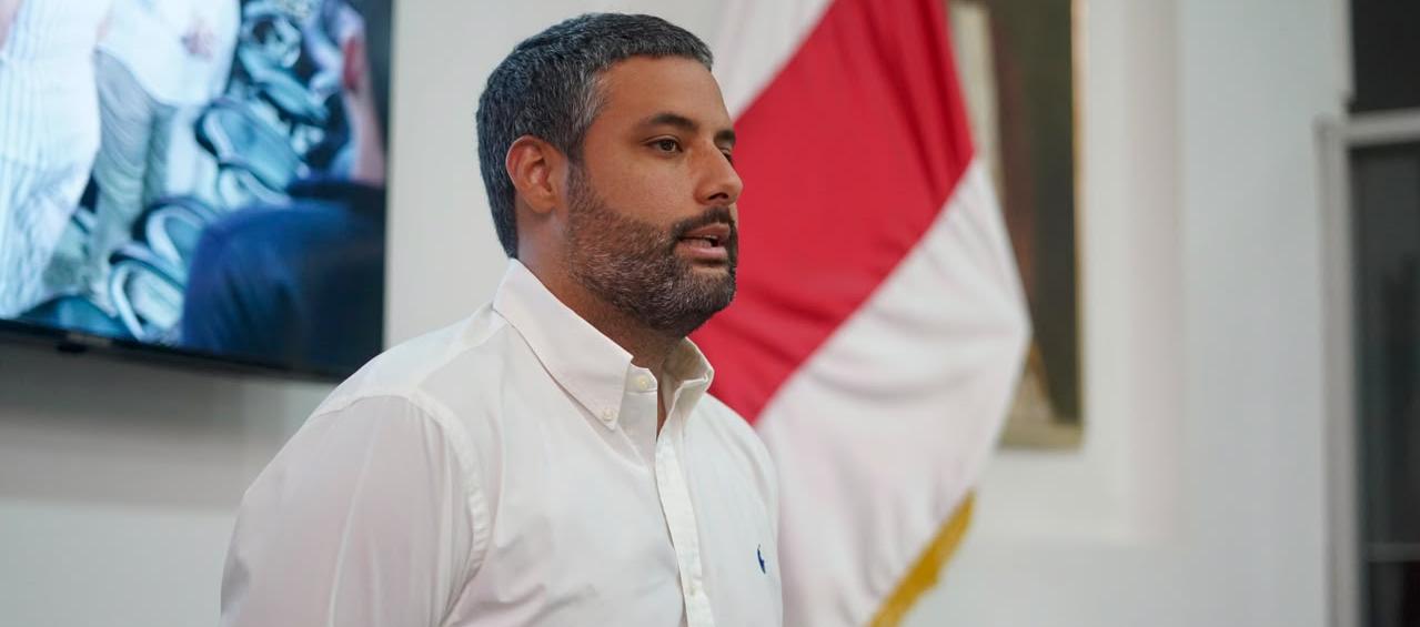 Estéfano González, presidente de la Asamblea del Atlántico.