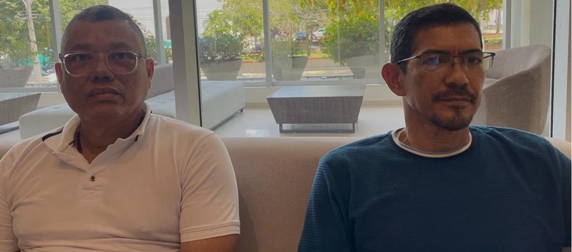 José Castillo y William Navarro, directivos de ASPEFDA.