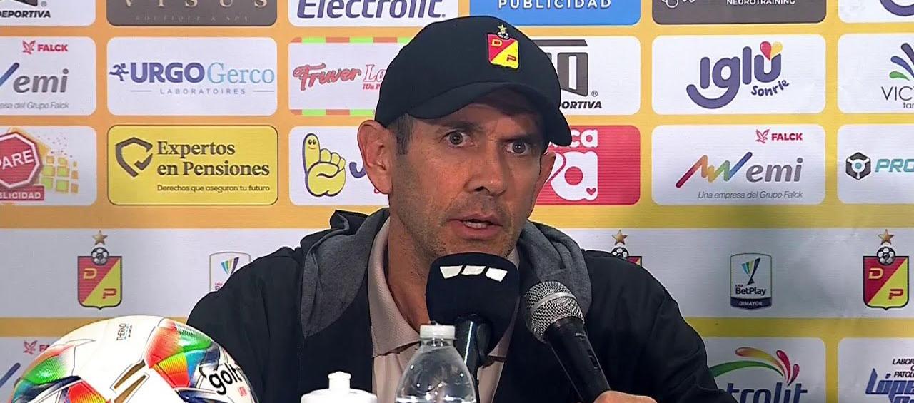 Arturo Reyes dirigía al Pereira desde enero del presente año. 