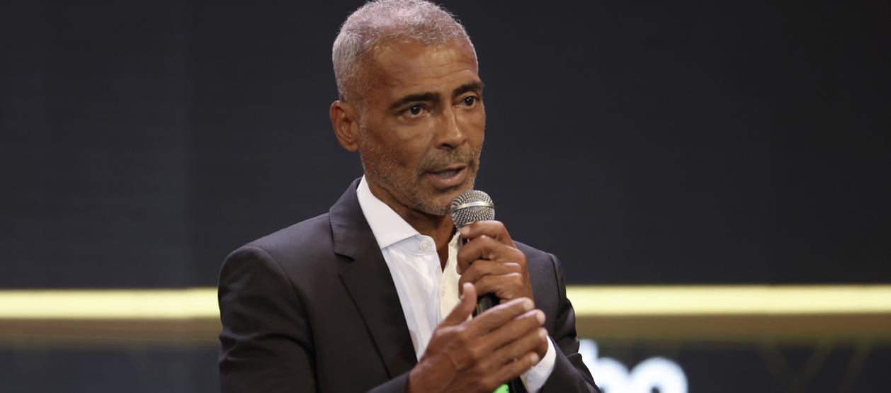 Romario, exdelantero de la selección brasileña. 