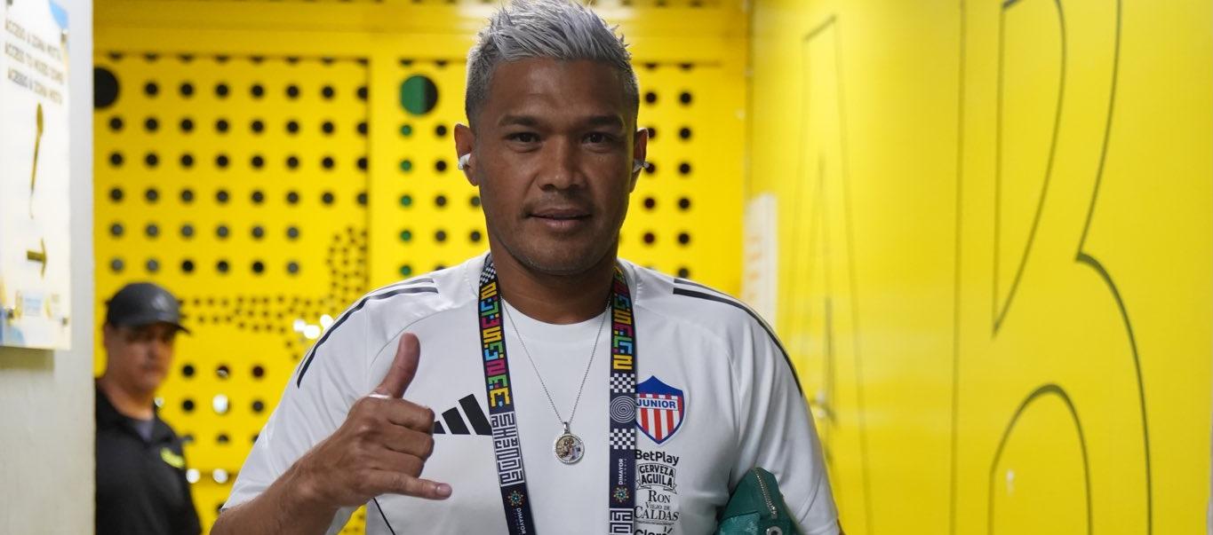 Teófilo Gutiérrez, delantero del Junior.