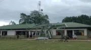 Instalación militar atacada. 