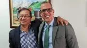 Gustavo Petro y Alfredo Saade.