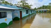 Inundación en Bojayá, Chocó.