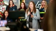 María Fernanda Rojas, ministra de Transporte.