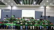 Jóvenes beneficiados con becas de Combarranquilla.