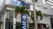 Fachada de una de las oficinas de Air-e en Barranquilla. 