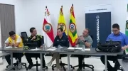 Reunión sobre el plan de seguridad para elecciones en Barranquilla. 