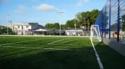 La cancha Los Tubos en la Ciudadela 20 de Julio, sector Domingo Marino, 