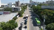 La siembra se realizó en la calle 72  entre las carreras 38 y 60.