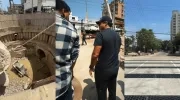 El alcalde Alejandro Char realizó un recorrido por la obra de canalización en el arroyo de la calle 85.