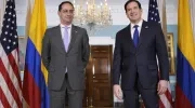  José Manuel Restrepo y Marco Rubio