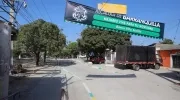 Una de las vías pavimentadas en el barrio Villa Sevilla.