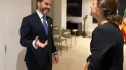 Abelardo De La Espriella reunido con Susana Cordeiro Guerra,