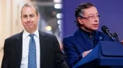 Mario Diaz-Balart y Gustavo Petro.