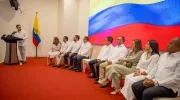 Posesión de los magistrados del Consejo Nacional Electoral.