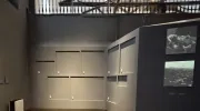 Una de las salas donde se retiraron obras.