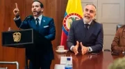 Abelardo De La Espriella, Presidente de Colombia; y Armando Benedetti, exministro del Interior. 