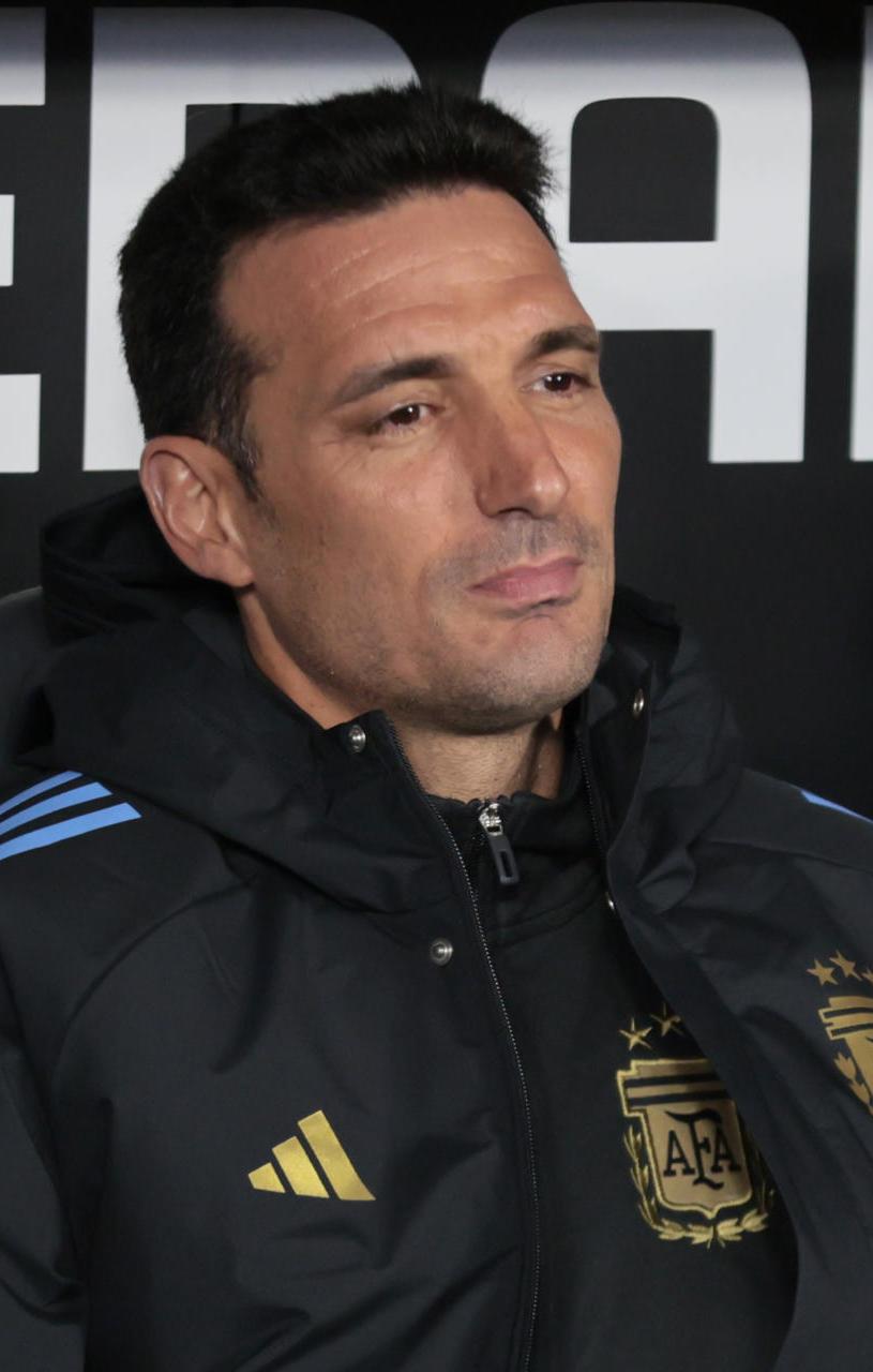 Lionel Scaloni, técnico de la Selección Argentina.