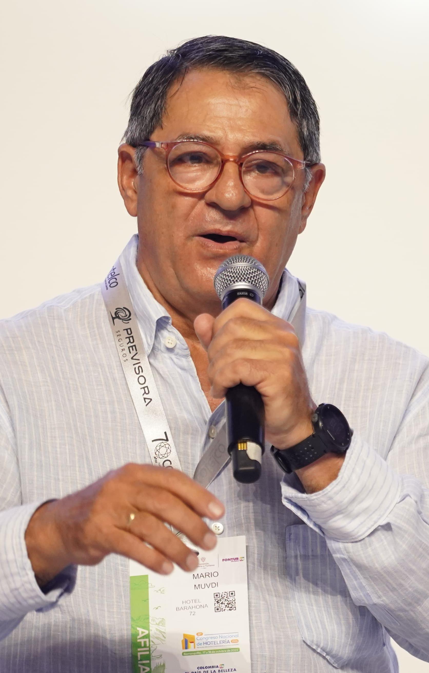 Mario Muvdi, presidente de Cotelco