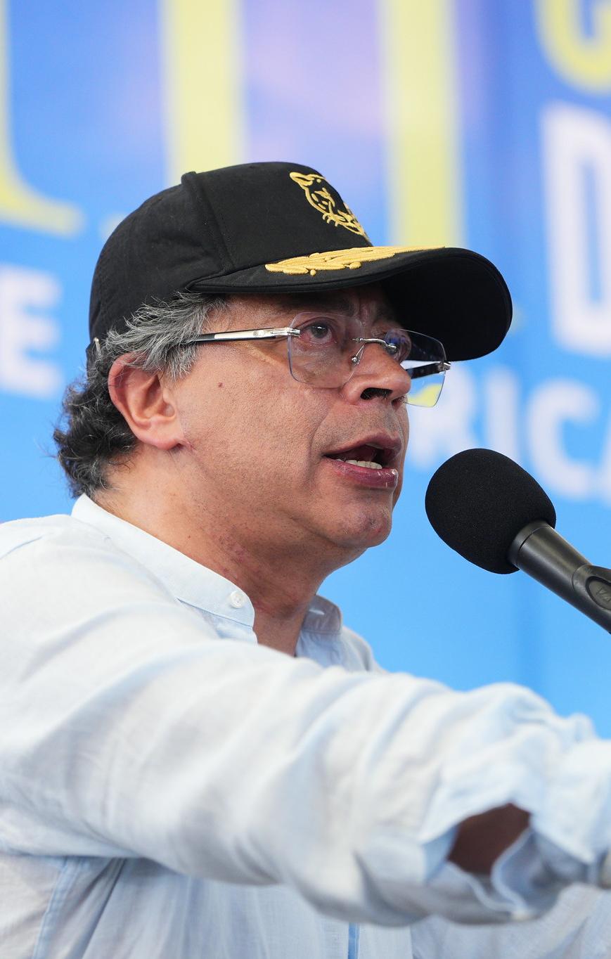El Presidente de la República, Gustavo Petro.