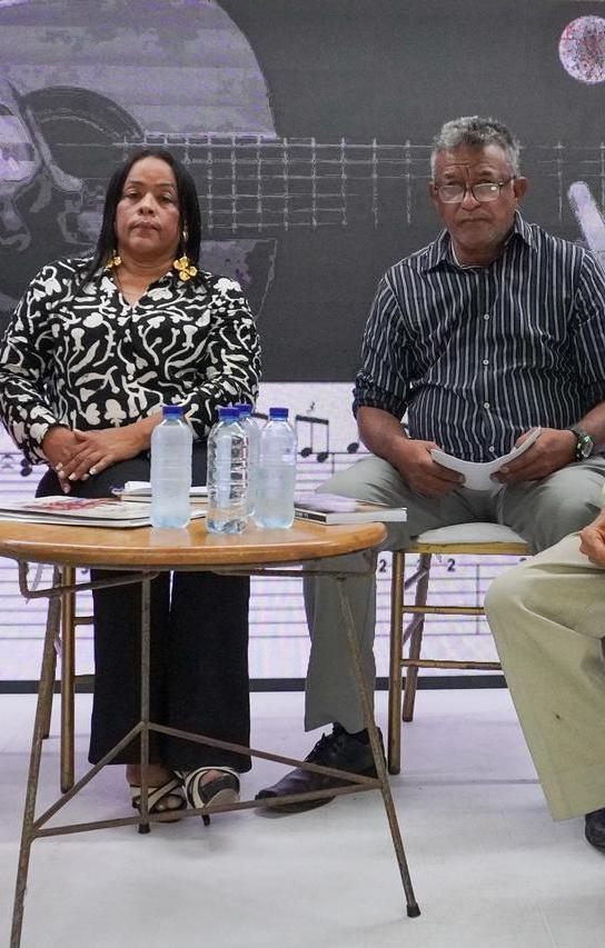 Katy Paternina, Milagros Reales, Jesús Pernett y Hermes Ospino.