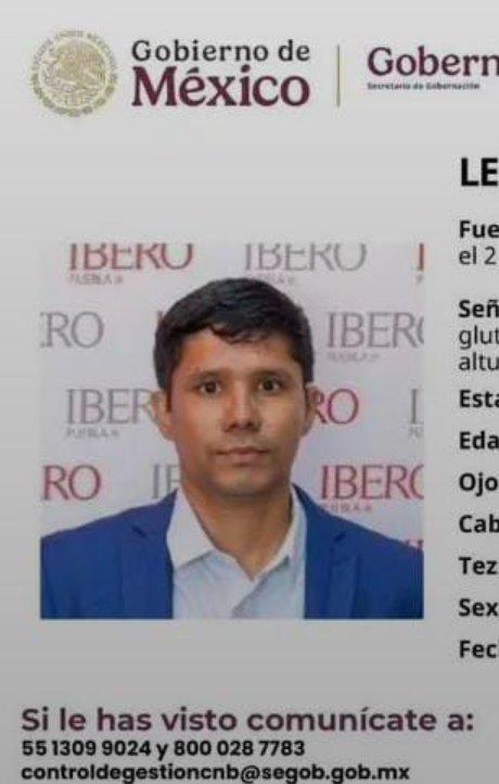 Ficha de búsqueda del docente Leonardo Ariel Escobar Barrios.