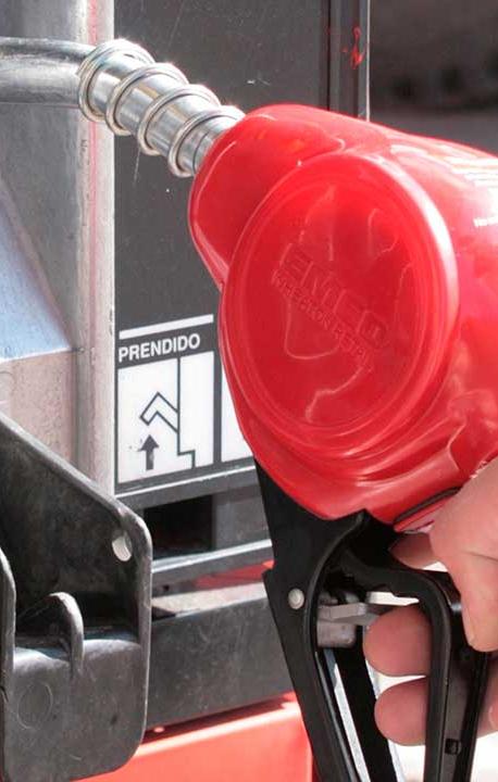 Estación de combustible.