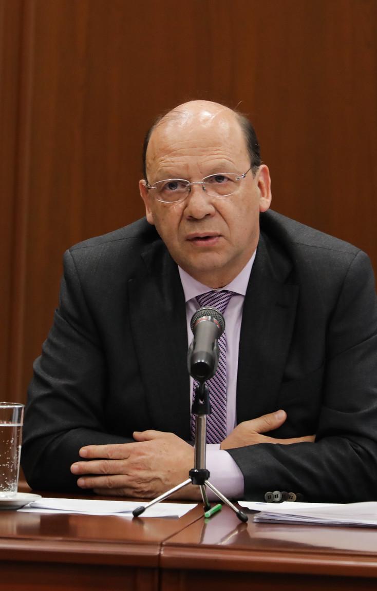 Germán Ávila, ministro de Hacienda.