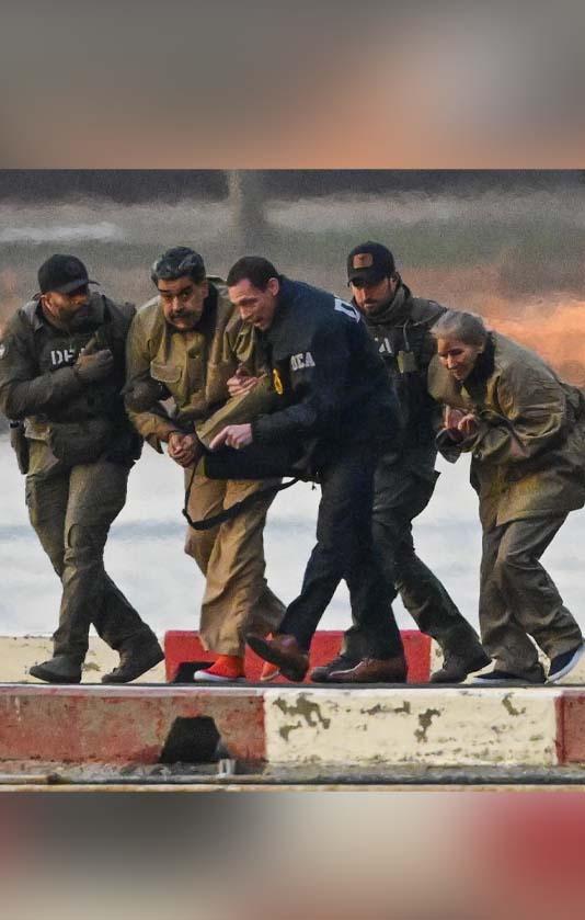 El presidente venezolano, Nicolás Maduro, y su esposa, Cilia Flores.