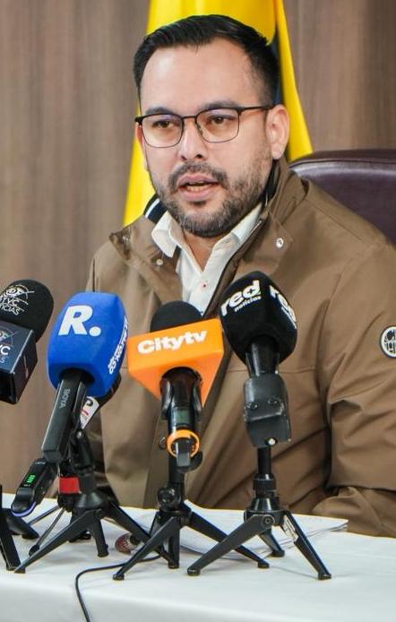 El Ministro de Minas y Energía, Edwin Palma.