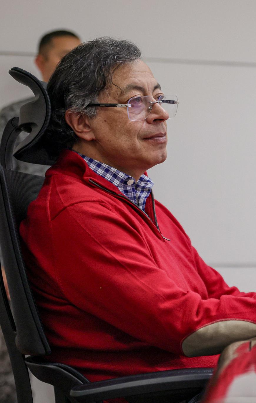 El Presidente de Colombia, Gustavo Petro.