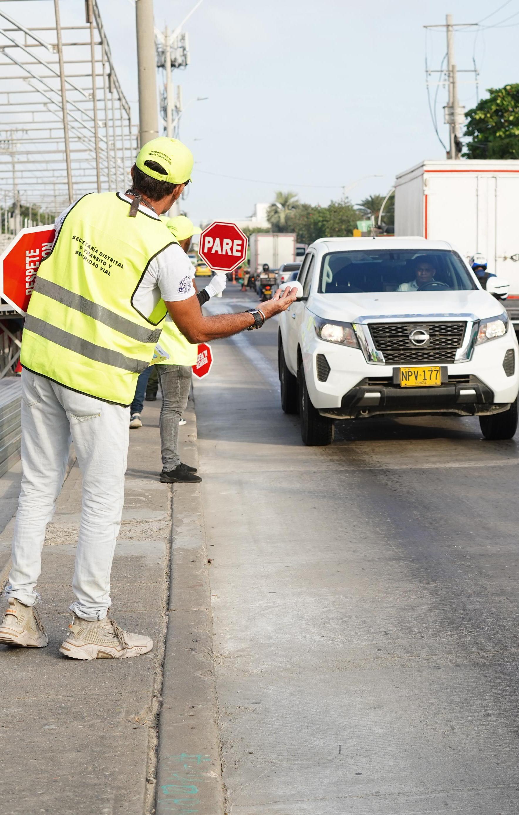 La medida de 'pico y placa' obedece al montaje de palcos. 