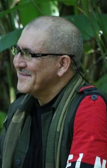 El jefe del Ejército de Liberación Nacional (ELN), Eliécer Herlinton Chamorro, alias 'Antonio García'.